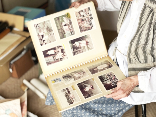 生前整理の画像